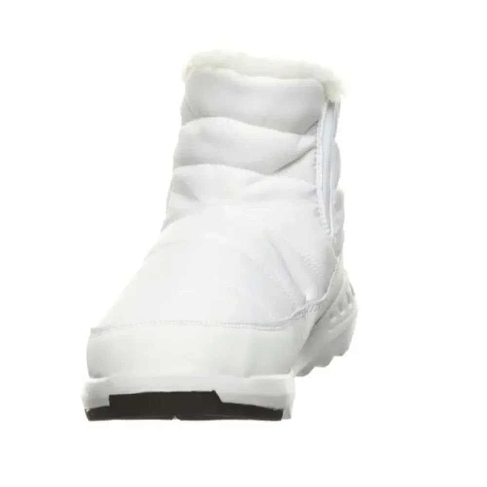 BRAND NEW EVERLAST FUZZY SLIP-ON WOMEN"S ANKLE BOOT